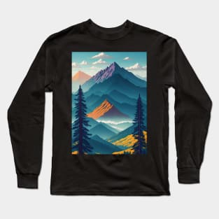 The Great Smoky Mountains Long Sleeve T-Shirt